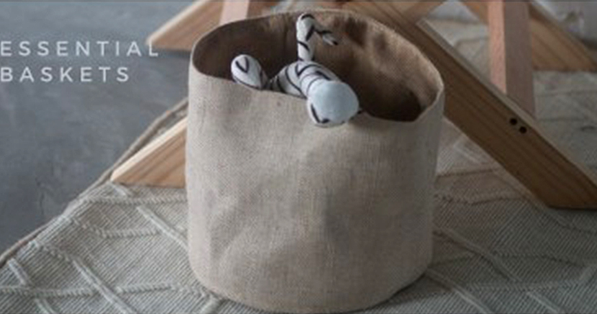 Juco Baskets – An ecological fabric collection that’s premium and refined!