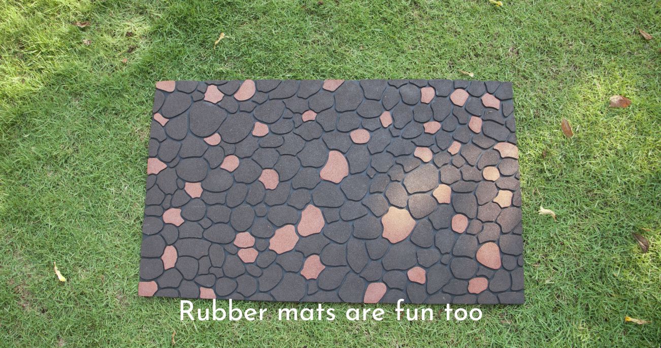 Sandblasted Rubber Mats