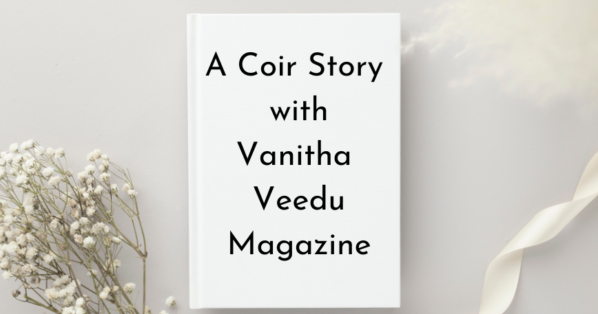 A story of coir baskets in Vanitha Veedu